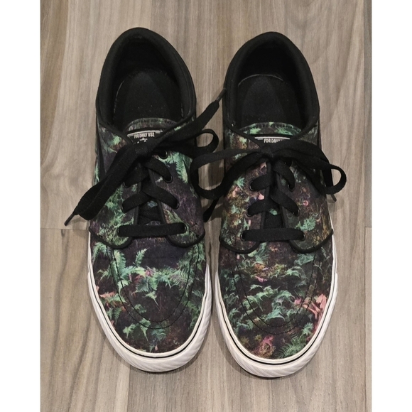 Nike SB Zoom Stefan Janoski Sneakers-Palm Leaves Print - Iconic Comfort & Style - Picture 3 of 12